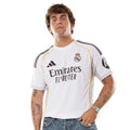 Camiseta local auténtica 25/26 blanca para hombre