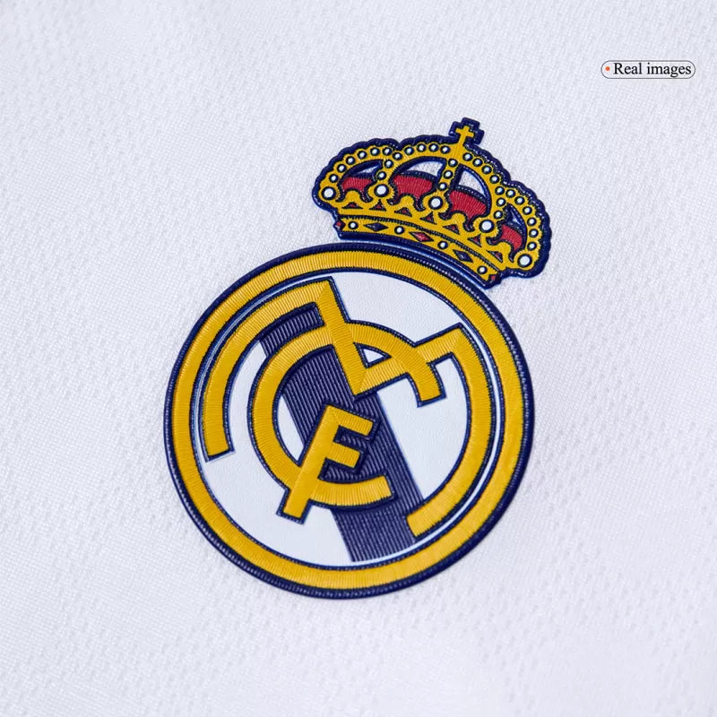 Camiseta local auténtica 25/26 blanca para hombre