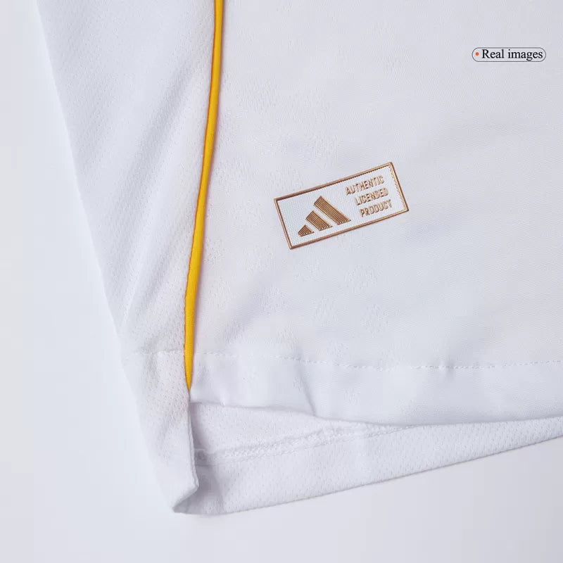 Camiseta local auténtica 25/26 blanca para hombre